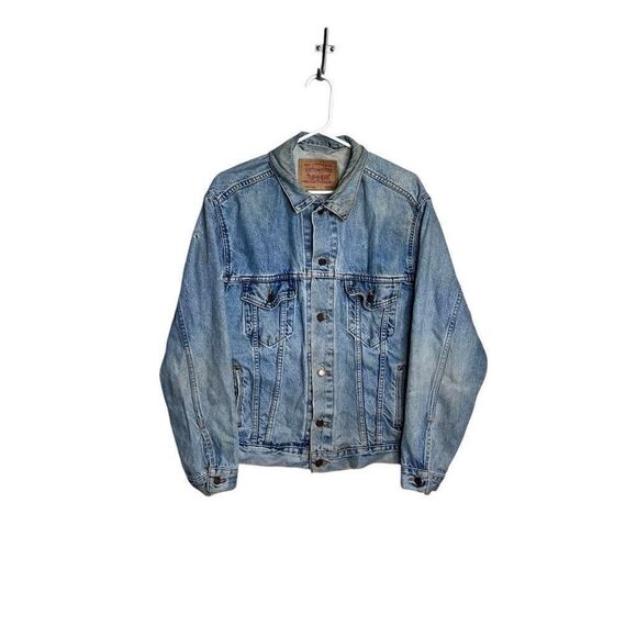 Vintage 90s Levi’s Trucker Denim Jacket Made In USA Medium - Picture 1 of 12